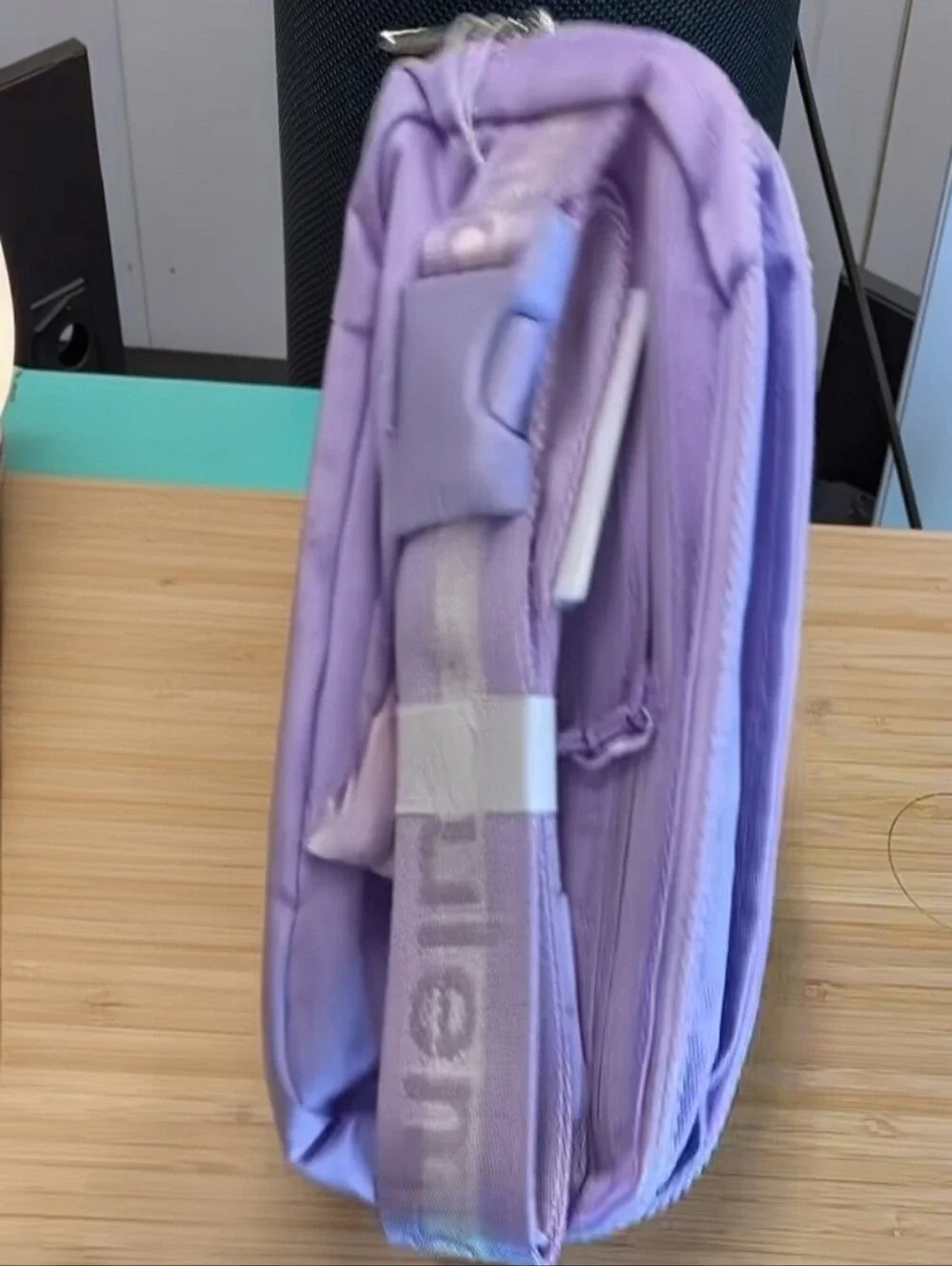 Lululemon athletica Light Lavender Zipper Phone Wallet Case w/waist strap